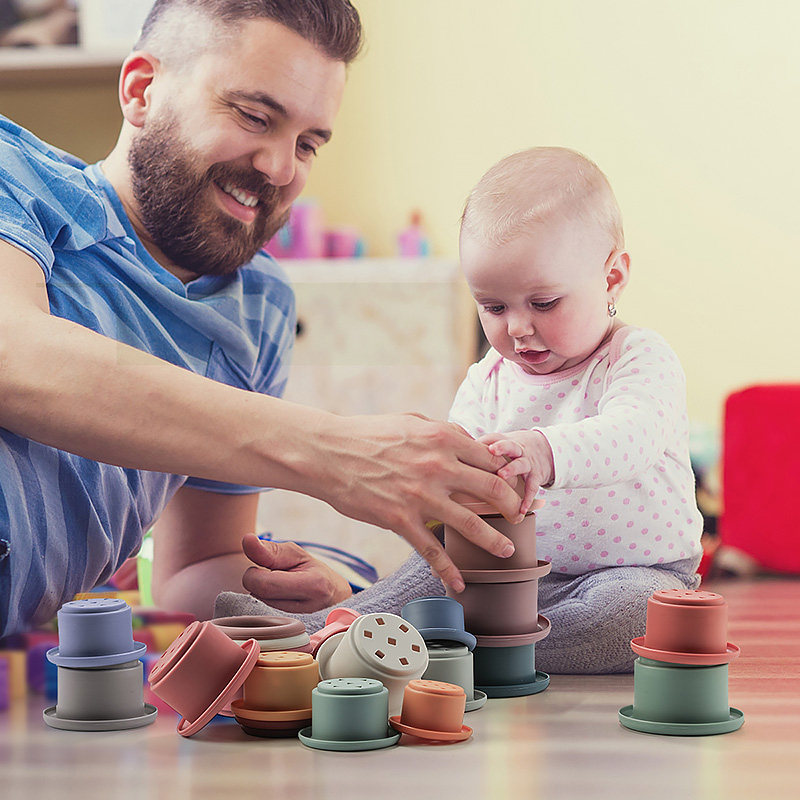 Kids Toys 2 Year Old - Jouet éducatif Montessori en silicone pour