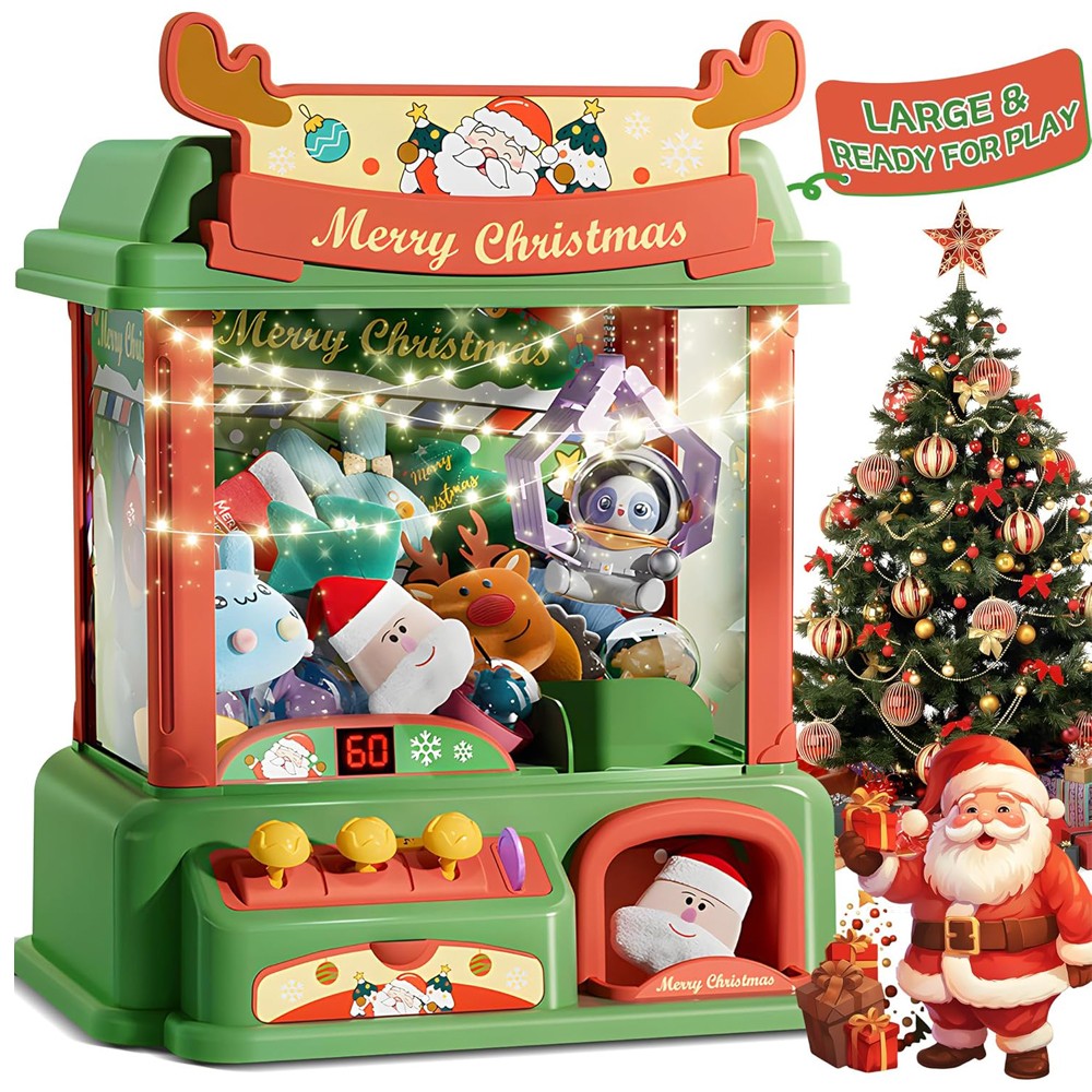 Kids Toys Vending Machine - Machine à griffes de Noël pour