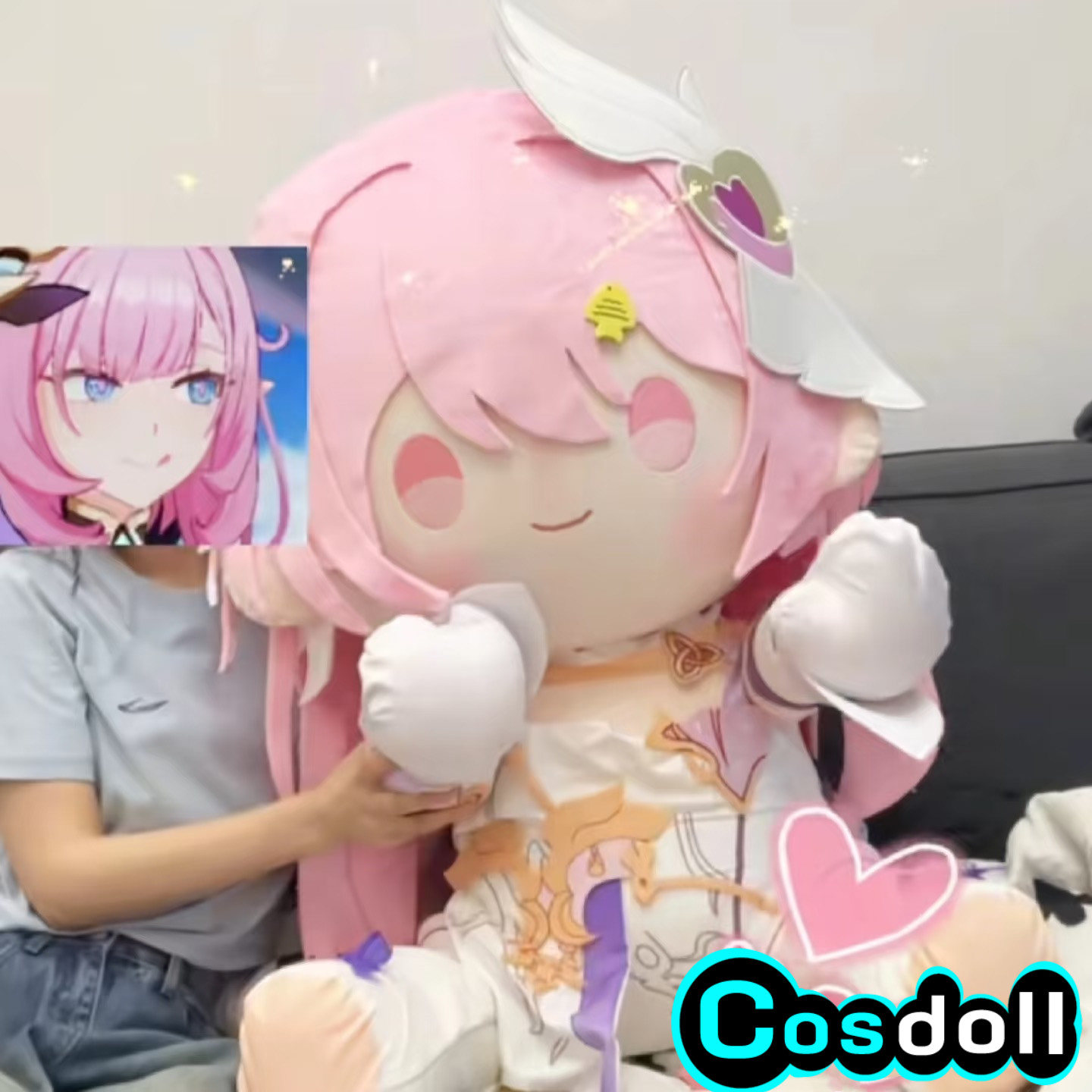 Soft Plush Doll - Honkai Impact 3 Elysia – peluches