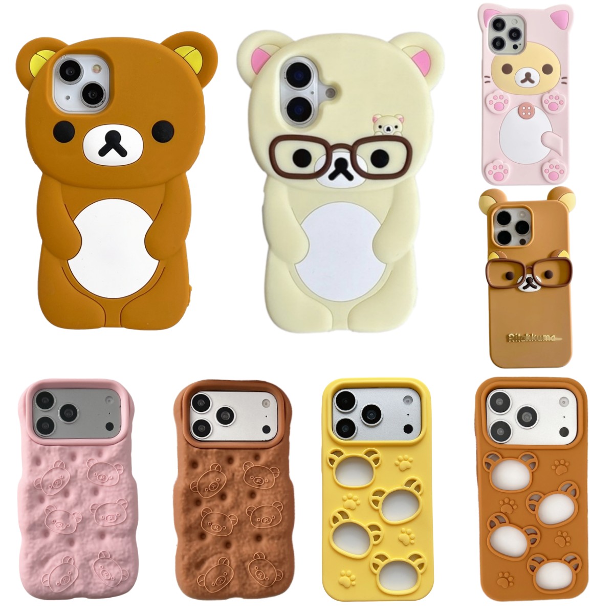 Soft Plush Doll - Coque de téléphone en silicone souple