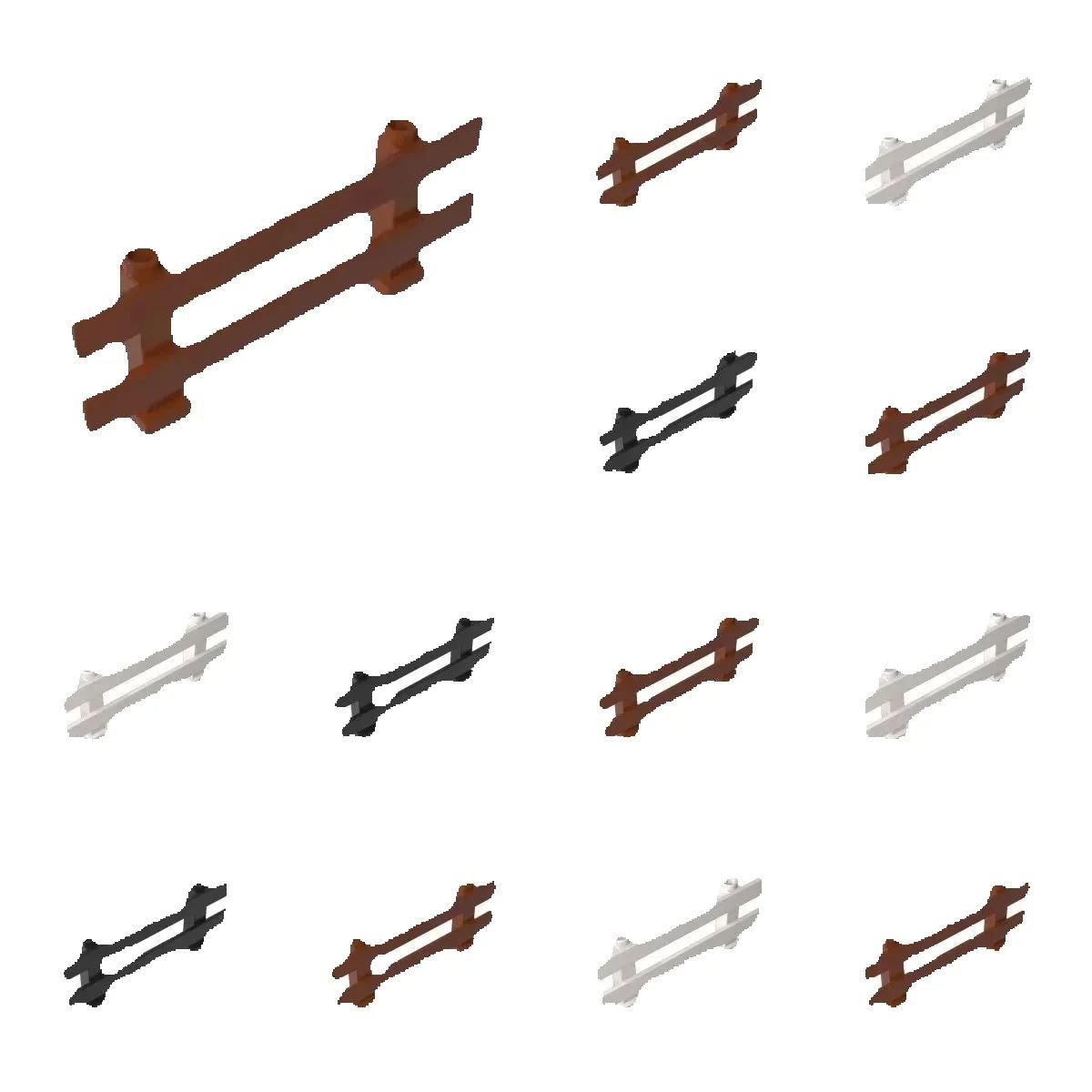 Kids Toys Deals - 10 pièces 6079 briques de clôture