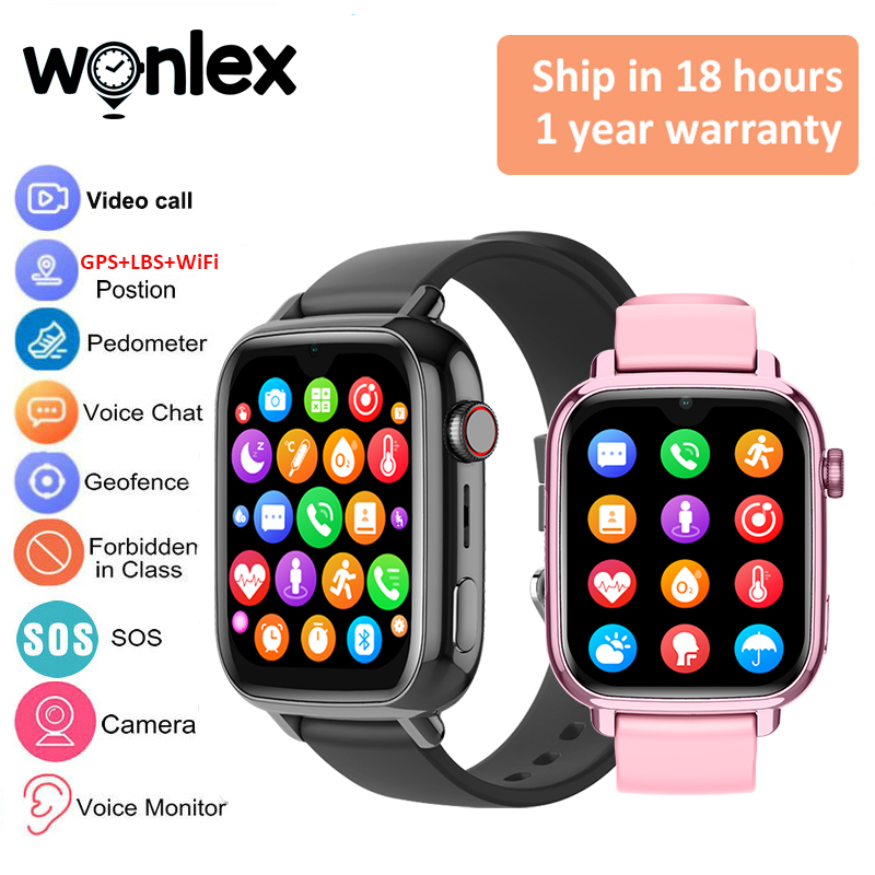 Kids Smartwatch Gps - Wonlex KT34 montre intelligente pour enfants