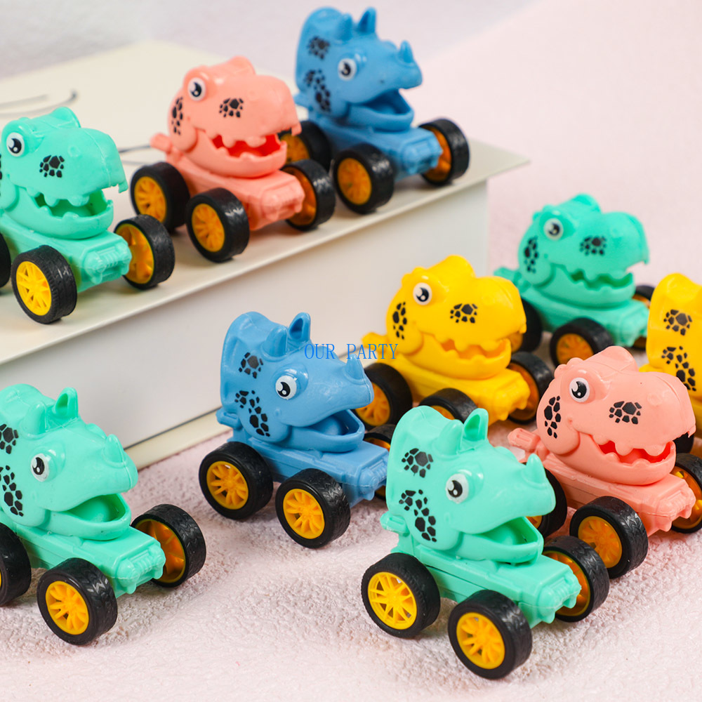 Kids Toys Easter - Mini dinosaure mignon, 10 pièces, voitures