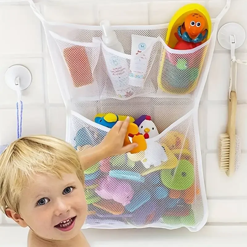 Kids Toys Basket - Organisateur de rangement pour enfants, sac