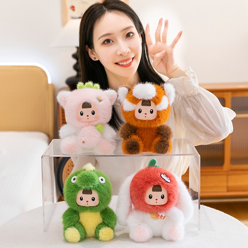 Peluche visage en vinyle soupl - Soft Plush Doll avis et prix