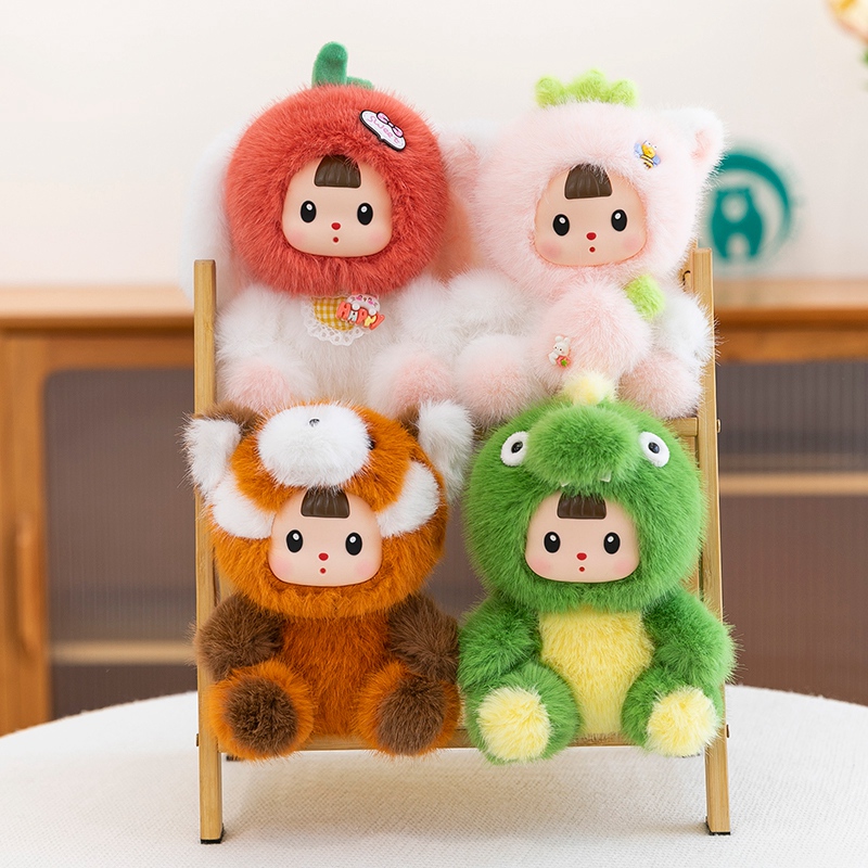 Peluche visage en vinyle soupl - Soft Plush Doll avis et prix