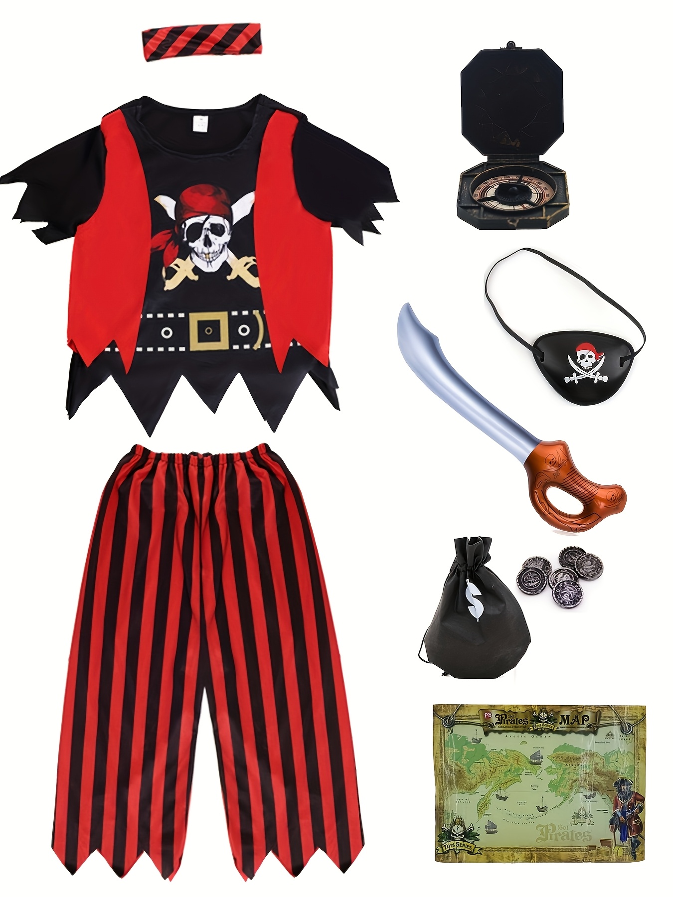 Ensemble de costumes de pirate - Kids Toys Set avis et prix
