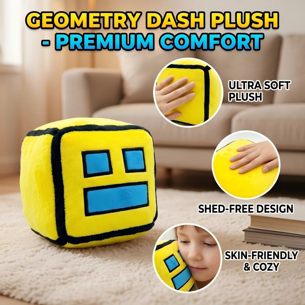 Peluche Cube Geometry Dash 202 - Soft Plush Doll avis et prix