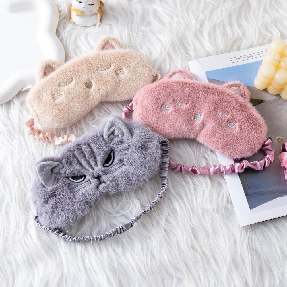 Masque de sommeil en peluche m - Soft Plush Doll avis et prix