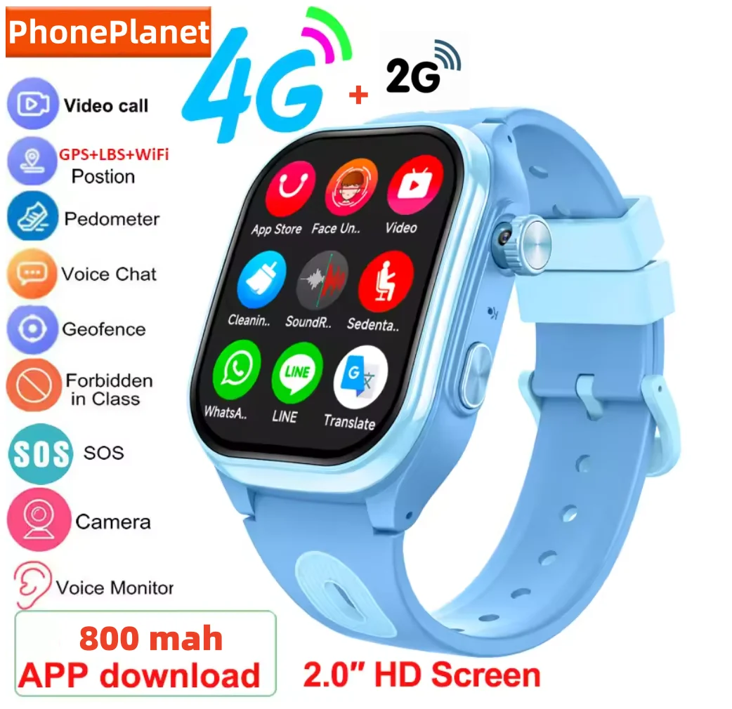 Montre connectée 4G pour enfan - Kids Smartwatch Gps avis et prix