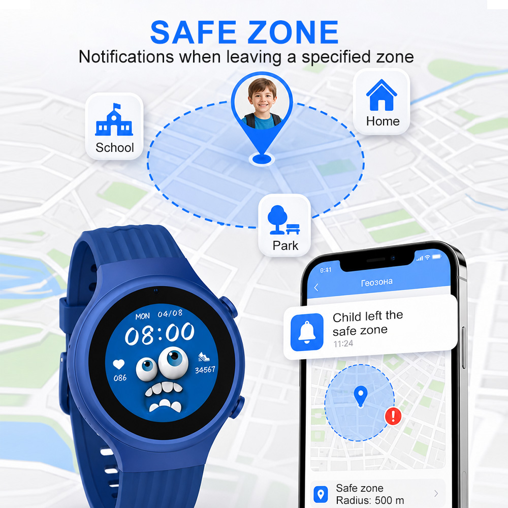 Montre connectée 4G originale  - Kids Smartwatch Gps avis et prix