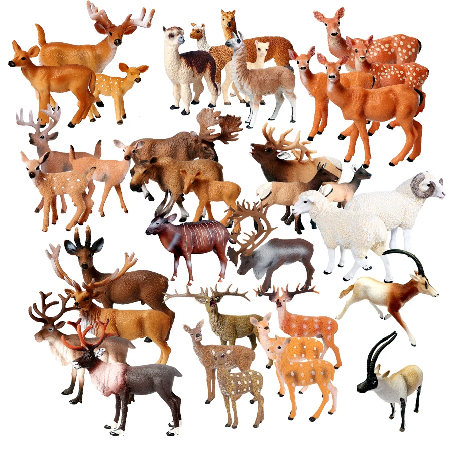 Figurines d'animaux jouet, ren - Kids Toys Reviews avis et prix
