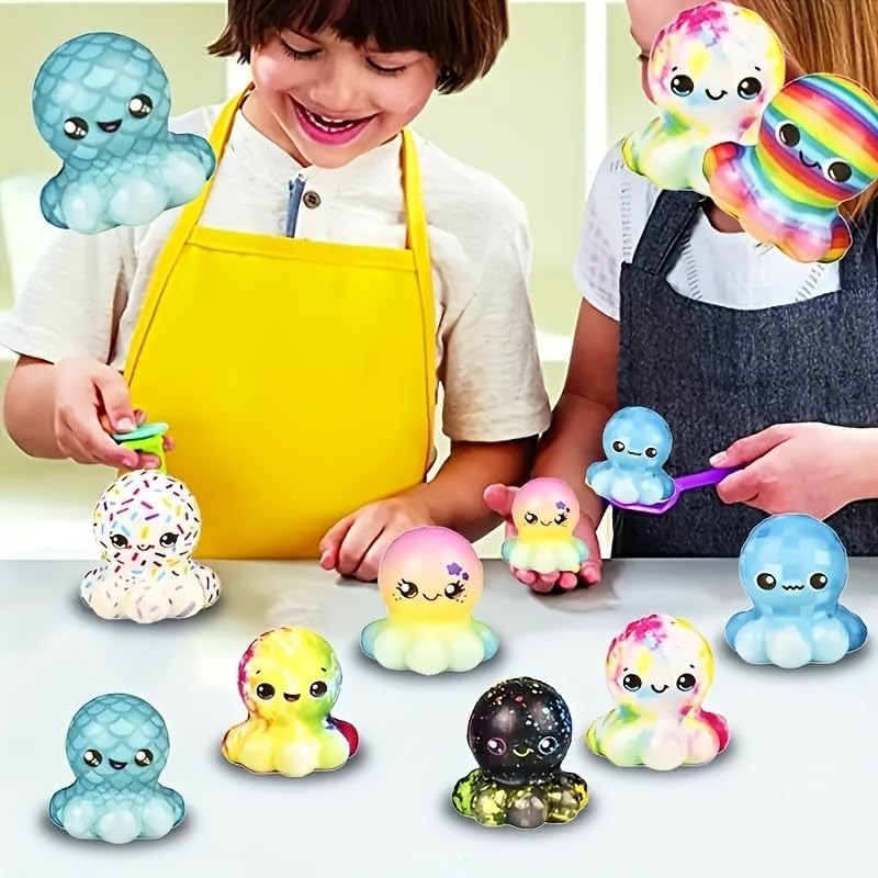6/12 Pièces Jouets Poulpe Squi - Kids Toys Basket avis et prix